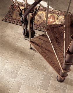 luxury vinyl tile floor